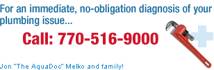 Emergency Plumbing Diagnosis, Call: 770-516-9000
